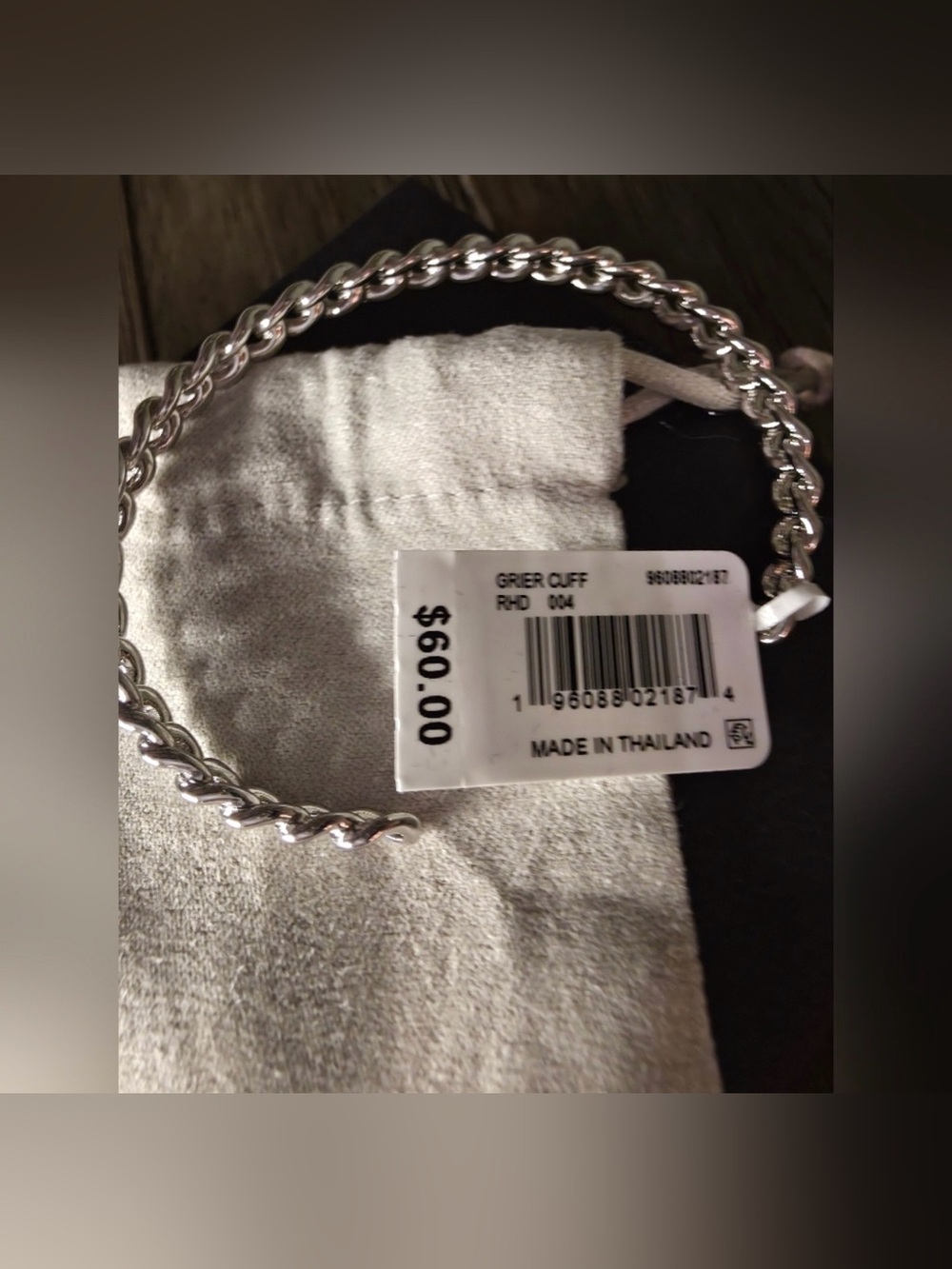 Kendra Scott Silver Braided Open
Cuff Bracelet